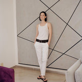 GEULA PANTS WHITE