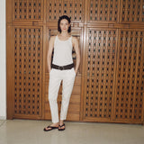 GEULA PANTS WHITE