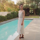 MAYA DRESS CROCHET WHITE