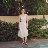 MAYA DRESS CROCHET WHITE