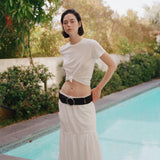 HILA SKIRT CROCHET WHITE