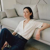 DANA CROSHET BLOUSE WHITE