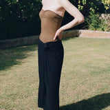 SAHARA MIDI SKIRT BLACK