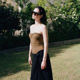 SAHARA MIDI SKIRT BLACK