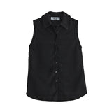 ROMINA CROSHET TOP BLACK