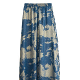 INDIAN SKIRT BLUE GOLD