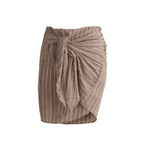 DESERT SHORT SKIRT BROWN