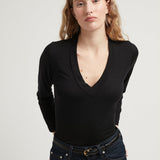 YUVAL V TOP BLACK