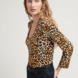 YUVAL LEOPARD V TOP