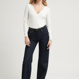 SHELL BODYSUIT WHITE