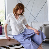 AVIGAIL PANTS BLUE STRIPS