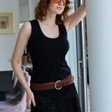 ROMI LACE TOP BLACK