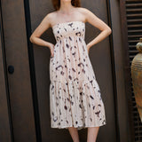 ORIT DRESS LIGHT PINK PATTERN
