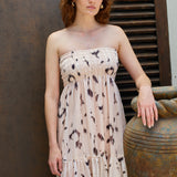 ORIT DRESS LIGHT PINK PATTERN