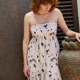 ORIT DRESS LIGHT PINK PATTERN