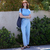 DAN CUPRO PANTS LIGHT BLUE