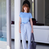 DAN CUPRO PANTS LIGHT BLUE