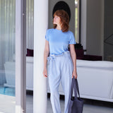 DAN CUPRO PANTS LIGHT BLUE