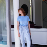 DAN CUPRO PANTS LIGHT BLUE