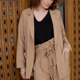 DAN CUPRO PANTS CAMEL