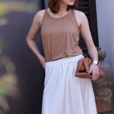 KEREN TANK TOP CAMEL