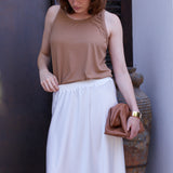 KEREN TANK TOP CAMEL