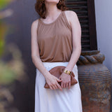 KEREN TANK TOP CAMEL