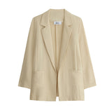 KREP BLAZER BEIGE
