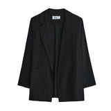 CUPRO BLAZER BLACK