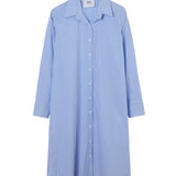 OFRAT GALABIA STRIPES DRESS BLUE(&WHITE)