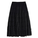 ROMI LACE SKIRT BLACK