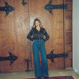 RACHEL BLOUSE INDIAN PRINT