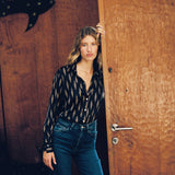 RACHEL BLOUSE INDIAN PRINT
