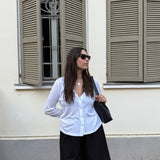Ella bermuda pants black