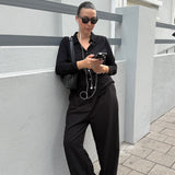 Lia classic pants stone