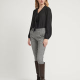 TIE BLOUSE BLACK