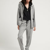 FISHBONE JACKET BLACK/WHITE