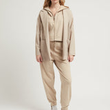 PINSTRIPE BLAZER BEIGE