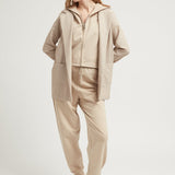 FRENCH TERRY PANTS MOCCA