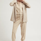 FRENCH TERRY PANTS MOCCA