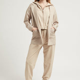 PINSTRIPE BLAZER BEIGE