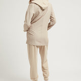 FRENCH TERRY PANTS MOCCA