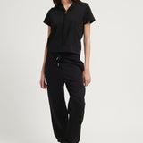 FRENCH TERRY PANTS BLACK
