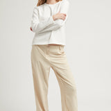 NIKI KNIT TOP WHITE
