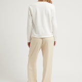NIKI KNIT TOP WHITE
