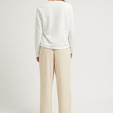 KREP PANTS BEIGE