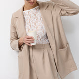 NOEY LACE BLOUSE WHITE