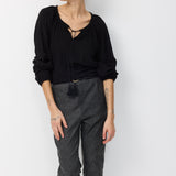BOHO BLOUSE BLACK