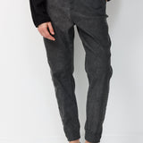 ALONA BUTTONS PANTS BLACK-STONE