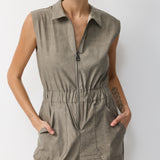 MOON STONE JUMPSUIT OLIVE